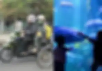 Sekeluarga Naik Motor Semarang ke Jakarta Demi Duyung di Sea World Ancol Rela 12 Jam Perjalanan