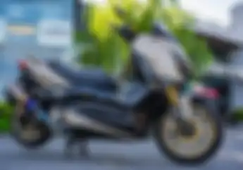 Modifikasi Motor Yamaha XMAX Lawas Dandan Ala Daily Racing Pas Buat Inspirasi