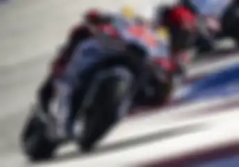 Marc Marquez Kecelakaan Kencang di Tes MotoGP Qatar 2024, Tapi Mukanya Bahagia
