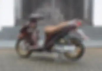 Suzuki Nex II Kena Modifikasi Motor Berbodi Bunglon, Kaki-Kaki Siap Pamer