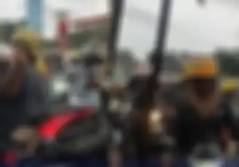 Gara-gara Helm Proyek Puluhan Pemotor Nekat Lawan Arah Hindari Razia Besar-besaran Balikpapan