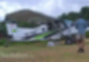 Pesawat Hilang di Kalimantan Polisi Cari Pakai Motor Trail Karena Sulitnya Medan Pencarian