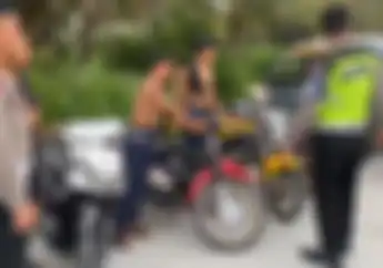 Razia Besar-Besaran Jalan Terus di Bulan Puasa Puluhan Motor Dikandangin Saat Ngabuburit
