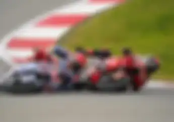 Mulai Panas Marc Marquez Tuduh Pecco Bagnaia yang Salah Usai Tabrakan di MotoGP Portugal