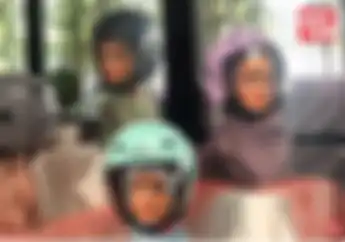 Ukhti Cari Helm Motor Khusus Hijaber Bisa Coba Ini Uang THR Lebaran Tetap Aman