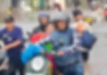 Pemudik Motor Putar Balik Imbas Banjir di Jalur Pantura Pasuruan Jelang Lebaran