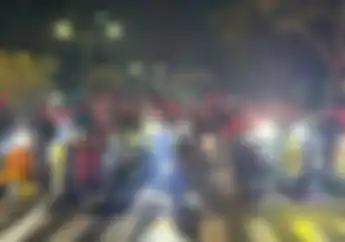 Penutupan Ramadan Komunitas Mabscoot Gelar Sahur On The Ride Ratusan Vespa Turun ke Jalan
