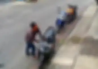 Motor Honda Vario di Surabaya Digondol Maling Saat Halal Bihalal Lebaran, Cuma Hitungan Detik