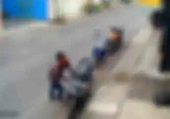 Hanya Butuh Waktu 27 Detik Honda Vario 125 Berhasil Dicuri Saat Halal Bi Halal
