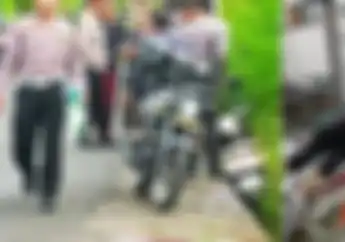 Sedih Honda Scoopy Masuk Selokan Siswi SLB di Bali Meninggal Dunia