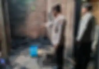 Ngeri Emak-emak Terbakar Saat Masak di Tulungagung Efek Api Menyambar Yamaha V-Ixion