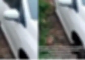 Pemotor Waspada, Parkir Sembarangan di Pinggir Jalan 4 Ban Mobil Lenyap Pemilik Rugi Jutaan Rupiah
