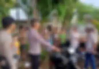 Rombongan Siswa SMK Terlalu Semangat Usai Ujian Geber Motor di Tengah Jalan Begini Endingnya