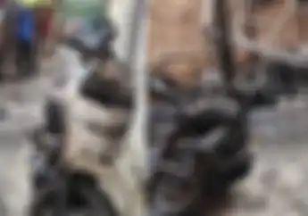 Miris 10 Motor Hangus Terbakar di Kos Semarang Ada Honda BeAT dan Lainnya