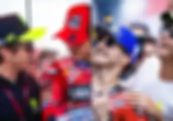 Setelah 10 Tahun, Akhirnya Valentino Rossi Wujudkan Mimpi Pecco Bagnaia