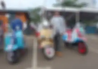 Kemeriahan Jakarta Mods MayDay 2024 Lebarannya Anak Vespa dan Skuter Mods