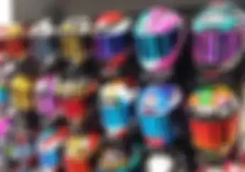 NHK Tebar Promo Helm Full Face di PRJ Kemayoran 2024 Cocok Buat Sunmori