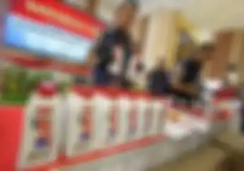 Oli Palsu AHM MPX 1 Dibuat dari Pelumas Bekas, Botol dan Stiker Mirip Asli Ini Fakta Lainnya