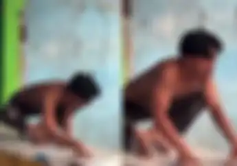 Aksi Kocak Pengendara Motor di Karawang Kena Tilang Malah Pura-Pura Kesurupan Jadi Kucing