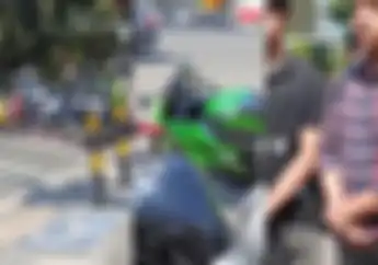 Video Biker Moge Malu Distop Polisi di Bandung Sampai Dibandingkan Pemotor Lain yang Taat Aturan