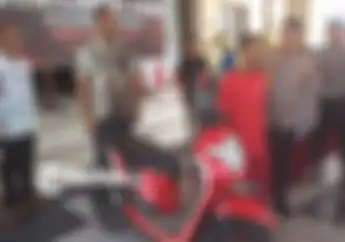 Butuh Motor Bagus Untuk Ngojek Pria Ini Nekat Curi Honda Scoopy Masih Mulus di Pasar Klaten
