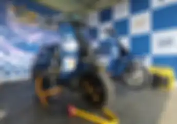 Melongo Biaya Bangun Vespa Monster di Kejuaraan Road Race Scooter Prix Setara Avanza Baru
