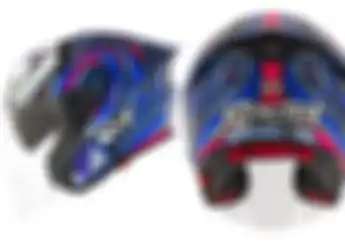 Helm MotoGP Merek Lokal Selain Full Face Ada Juga Open Face, Berapa Harganya?