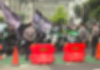 Motor Matic atau Bukan yang Paling Banyak di Lokasi Demo Ojol Patung Kuda Jakarta, Ini Faktanya