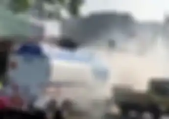 Truk Tangki Hilang Kendali Akibat Supir Terkena Serangan Jantung Lima Orang Tewas Tertabrak di Jakarta Utara
