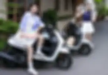 Honda Scoopy Dapat Lawan Baru Motor Matic Imut Kesukaan Ladies Bagasi Besar Muat Dua Helm