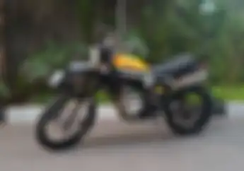 Modifikasi Motor Yamaha WR 155 R Gaya Trail Jadul Menjelma Jadi DT 100 Versi Modern