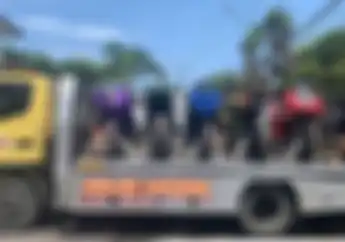 Ngeri Ini Deretan Motor Gede Doni Salmanan yang Dieksekusi Efek Terseret Kasus Pidana