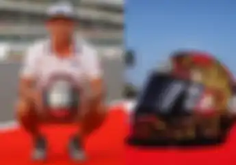 Helm Arai Mario Aji Buat MotoGP Mandalika 2024 Dapat Pujian Netizen