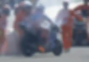 Motor Marc Marquez Terbakar di MotoGP Mandalika 2024 Padahal Mau Pecahkan Mitos Ini