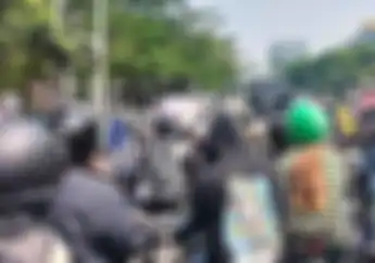HUT TNI di Monas Bikin Macet Parah Motor Sampai Tidak Bisa Bergerak