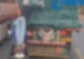 Ramai di Media Sosial Aksi Pemotor Coret Truk di Pati Langsung Ditangkap Polisi