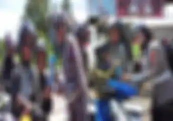 Ngapain Kabur Ketemu Razia Operasi Zebra 2024 Malah Dapat Hadiah Dibuktikan Pemotor Ini