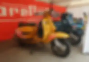 Modifikasi Lambretta DL 150 Tahun 1970 Spek Racing Mesin Bengkak Habis Puluhan Juta Rupiah
