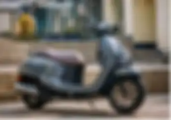 Motor Baru Suzuki Seperti Vespa Hasil Kolaborasi dengan Pabrikan Lain Dijual Murah Mepet Honda BeAT