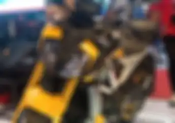 Motor Baru TVS Apache RTR 310 Nongol di IMOS 2024 Pakai Mesin Buas dan Fitur Komplit