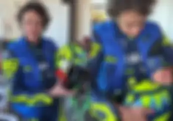 Harga Lelang Helm Valentino Rossi Buat Sumbangan Banjir Valencia Bikin Kaget