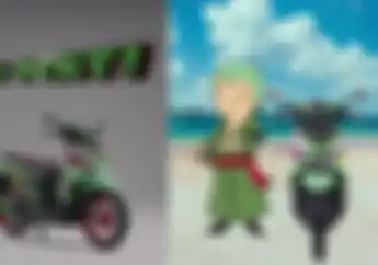 Honda BeAT Edisi Spesial Roronoa Zoro Meluncur Penggemar One Piece Buruan Sikat