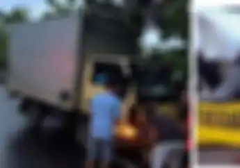 Nekat Salip Mobil, Honda BeAT Malah Seruduk Mobil Boks di Pacitan Begini Kondisi Korban