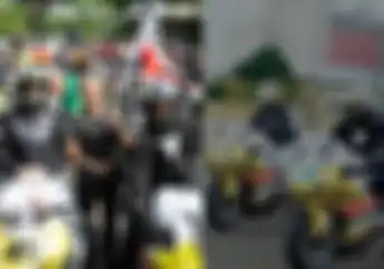 Video Franco Morbidelli dan Fabio Di Giannantonio Sunmori di Jakarta, Aksi Diggia Bikin Teringat Marc Marquez