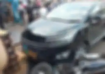 Motor Berserakan di Cianjur Ulah Innova Reborn Milik Dinas Kejaksaan, 1 Korban Luka Berat