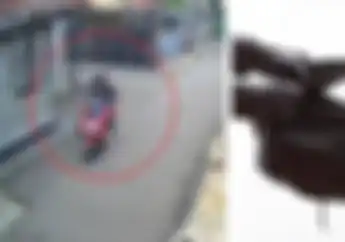 Dibuntuti Pemotor Matic Warna Merah, Ibu Muda Kehilangan Tas Berisi Uang dan HP