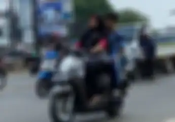 Nangis Pemotor Tidak Pakai Helm, Saldo ATM Langsung Berkurang
