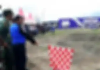 108 Peserta Ramaikan Kejuaraan Nasional Grasstrack yang di Gelar Pangdam XVII/Cendrawasih