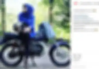 Wow! Ini Dia Deretan Gadis Cantik dan Seksi Mejeng Bareng Yamaha RX King