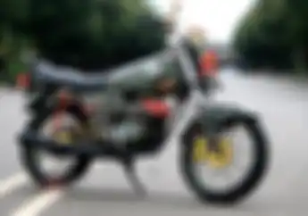 Ini Dia, Spesifikasi Yamaha RX King Berkelir Army Garapan Kompol Eko Sutomo